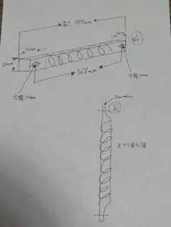 ツイスト棒イラスト