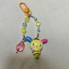 ウサハナ ボールチェーン キーホルダー マスコット ストラップ 花 平成