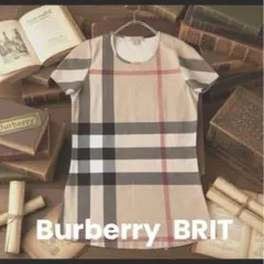 【新品タグ付き】Burberry Brit Tシャツ ホースロゴ ノバチェック 2026年最新】BURBERRY BRITの人気アイテム - メルカリ