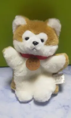 キュート販売 秋田犬 マサル パペット ぬいぐるみ