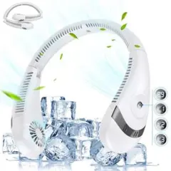 新品未使用❣️ネッククーラー 首掛け扇風機ネックファン 携帯扇風機 扇風機