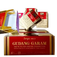 タバコ空き箱 ガラム surya MILD 計20個 箱入り