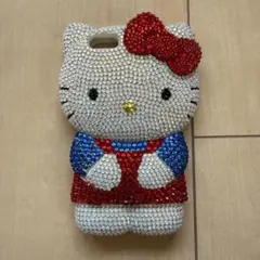 ハローキティ ストーン装飾 iPhoneケース