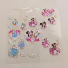 シール ディズニーランド　プリンセスデイズ　ミニーちゃん　デイジー