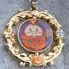 回転メタルキーホルダー　ホゲータ　ハロウィン