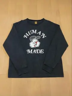 酒*花様 HUMAN MADE ブラック ロングスリーブ Tシャツ 2XL HUMAN MADE ブラック 長袖カットソー 2XL - メルカリ