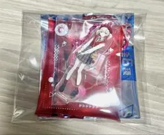 スシロー×プロセカコラボ　コラボ限定マルチポーチ　ビビバス　小豆沢こはね