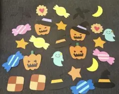 ハロウィン　壁面飾り　吊るし飾り　お化け　お菓子
