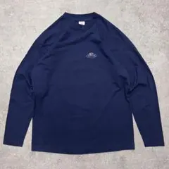 90s アイルランド製 FRUIT OF THE LOOM ロゴ 長袖Tシャツのサムネイル