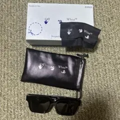 Off-White サングラス　ケース　箱付き Off-White サングラス ケース 箱付き - メルカリ