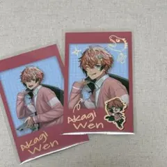 赤城ウェン にじさんじ 放課後オリエンス チェキ風カード