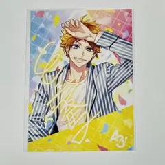 A3! アニメイト特典 オーディオビジュアルフェア ブロマイド 皇天馬