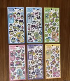 平成はっぴーフォン　たまごっち　6枚セット