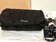 2点セット ✴︎BLK新品Topologie ボトルサコッシュ　ストラップ付き