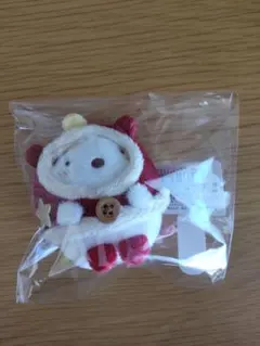 すみっコぐらし　てのりぬいぐるみ　しろくま　クリスマス