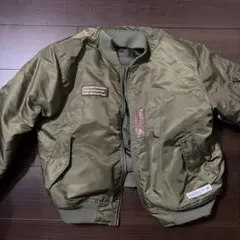 MA-1 フライトジャケット カーキ ミリタリー　短丈