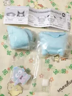 サンリオ　ふにゅまる！ふわふわポーチコレクション＆ピタコット　ハンギョドン