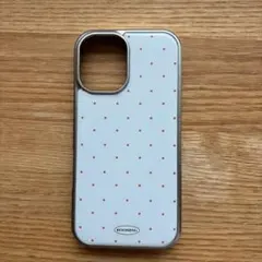 BOOMING iPhone16用ケース ドット柄