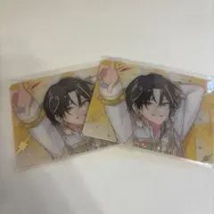 明雷らいと めておら ふぁみくじ B賞 ホログラムクリアカード STPR 2枚