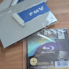 FMV　クリーナークロス＆マウスパッド、TDK BD-R １枚