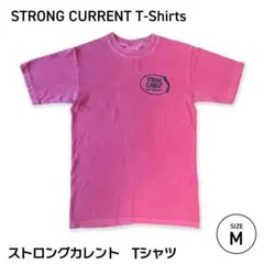 STRONG CURRENT Tシャツ 赤 Mサイズ　ストロングカレント