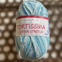 K 90 FORTISSIMA イタリア製ソックヤーン　コットン混