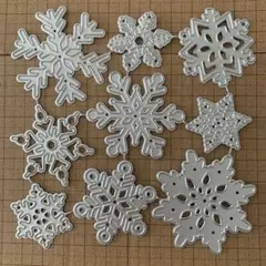 雪の結晶② カッティングダイ 即購入OK