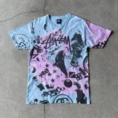 stussy タイダイ グラフィック tシャツ y2k 00s grungeのサムネイル
