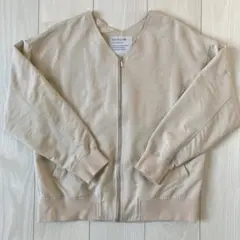 BAYFLOW ノーカラーブルゾン