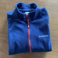 mont-bell シャミース ジャケット　フリースジャケット 150 ネイビー