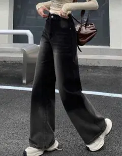 SHEIN DAZY ワイドジーンズ