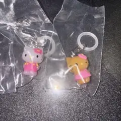 2個セット ハローキティ めじるしアクセサリー
