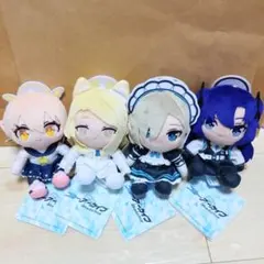 匿名・高速発送】ブルーアーカイブ ミニぬいぐるみ ティーパーティー 3