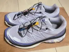 【ほぼ新品】SALOMON XT-6 パープル スニーカー