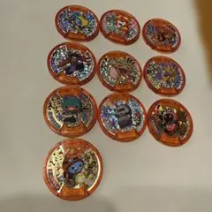 妖怪メダル　鬼吉メダル　10種