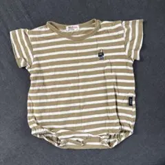 POLO Baby ストライプロンパース 70