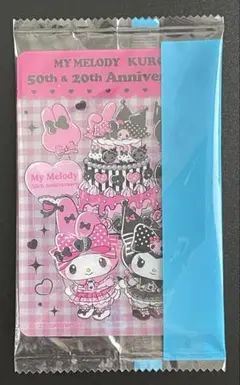 マイメロディ＆クロミ セブンイレブン限定 ウエハース マイメロxクロミ1枚