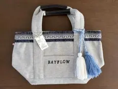 BAYFLOW トートバッグ タッセル付き