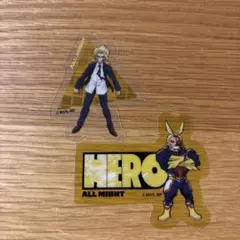 オールマイト スマホステッカー　ヒロアカ