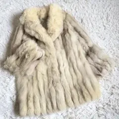 高級毛皮✨美品 EMBA エンバ ヴァイオレットミンク パールミンク 11号