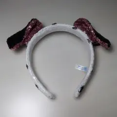 101匹わんちゃん ダルメシアン スパンコール カチューシャ