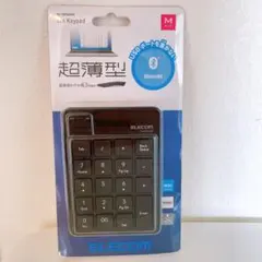 [f-10]新品 エレコム Bluetooth テンキー 超薄型 ブラック