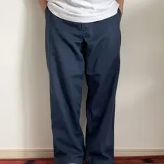 USA企画 Dickies 874 ワークパンツ ネイビー センタープレス