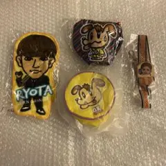 ①片寄涼太タオル まとめ売り セット ジェネ犬 キーホルダー など