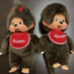 Monchhichi モンチッチ ぬいぐるみ 2体セット 海外 - メルカリ