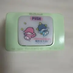 リトルツインスターズ コンセント3箇所付き 光るデザイン