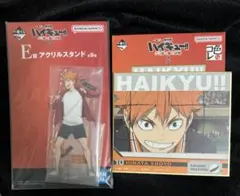 未開封　ハイキュー　日向翔陽　1番くじ　ゴミ捨て場の決戦アクリルスタンド　色紙