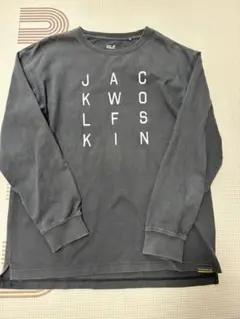 Jack Wolfskin ワッフル 長袖カットソー ブラック L＋シャツ Jack Wolfskin ワッフル 長袖カットソー ブラック - メルカリ