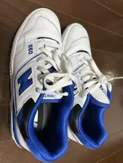 New Balance 550 ホワイト/ブルー 27.0cm