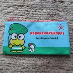 サンリオ】ケロケロケロッピ ペンケース 1990年 昭和レトロ筆箱 - メルカリ